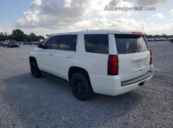 1GNLCDEC2JR167639 2018 CHEVROLET TAHOE Белый Задняя левая четверть
