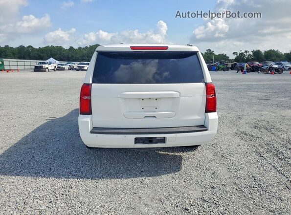 1GNLCDEC2JR167639 2018 CHEVROLET TAHOE Белый Вид сзади