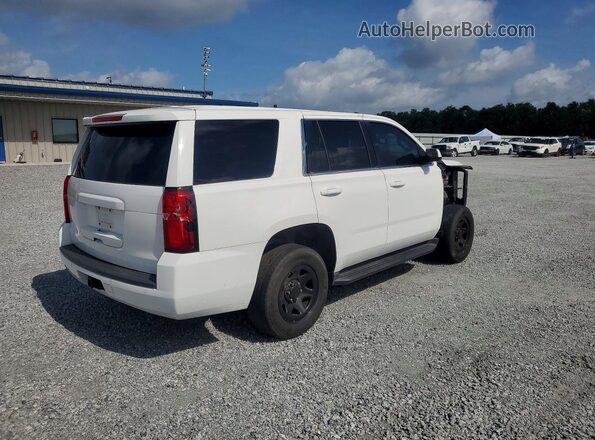 1GNLCDEC2JR167639 2018 CHEVROLET TAHOE Белый Задняя правая четверть