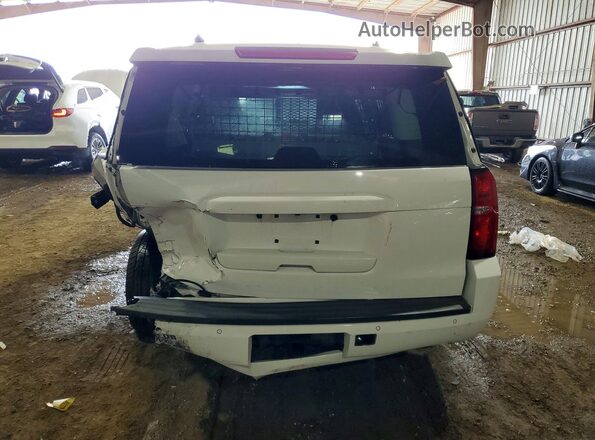 1GNLCDEC4LR305748 2020 CHEVROLET TAHOE White Widok z tyłu