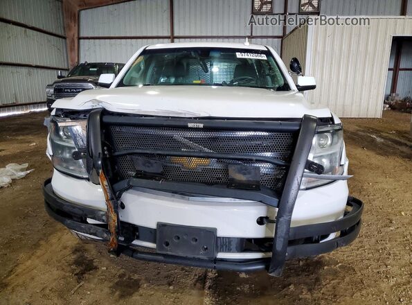 1GNLCDEC4LR305748 2020 CHEVROLET TAHOE White Widok z przodu