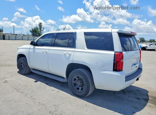 1GNLCDEC5GR419862 2016 CHEVROLET TAHOE White Rear left