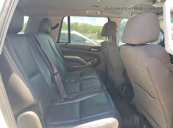 1GNLCDEC5GR419862 2016 CHEVROLET TAHOE White Rear seats view