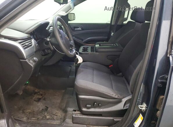 1GNLCDEC9LR222963 2020 CHEVROLET TAHOE Blue Vista interior delantera