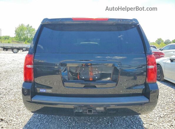 1GNLCDKC2GR229733 2016 CHEVROLET TAHOE Black Widok z tyłu