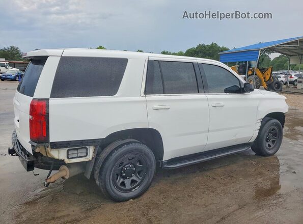 1GNLCDKC8JR286526 2018 CHEVROLET TAHOE Белый Задняя правая четверть