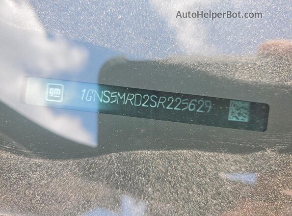 1GNS5MRD2SR225629 2025 CHEVROLET TAHOE Gray 