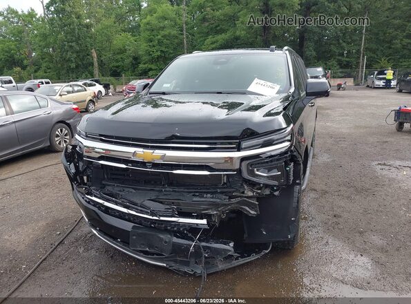 1GNS6CRDXSR275816 2025 CHEVROLET SUBURBAN Black Widok z przodu