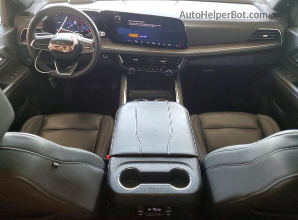 1GNS6DRD0SR339996 2025 CHEVROLET SUBURBAN Charcoal Вид панелі приладів