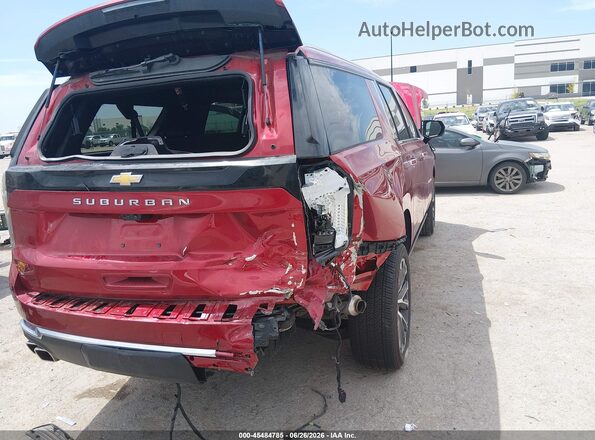 1GNS6GRL4SR375313 2025 CHEVROLET SUBURBAN Red Vista frontal