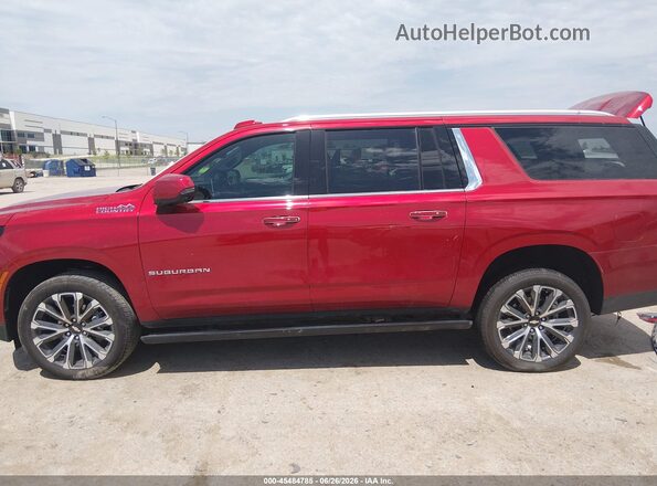 1GNS6GRL4SR375313 2025 CHEVROLET SUBURBAN Red Vista interior de 360 grados