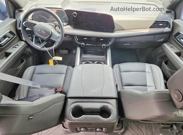 1GNS6PRD0SR410986 2025 CHEVROLET TAHOE Gray Вид панелі приладів