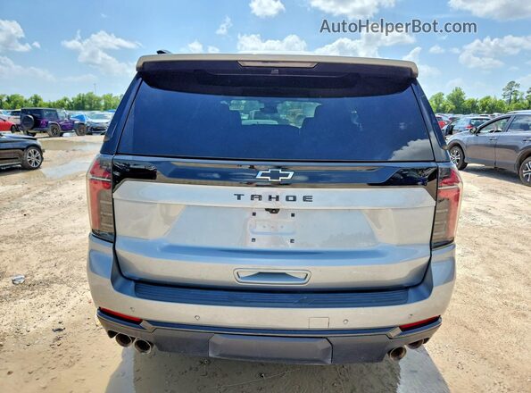 1GNS6PRD3SR229073 2025 CHEVROLET TAHOE Серебряный Вид сзади