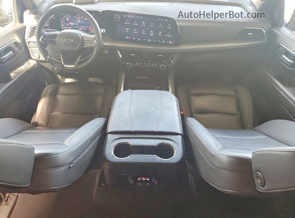 1GNS6PRDXSR278416 2025 CHEVROLET TAHOE Black Widok deski rozdzielczej