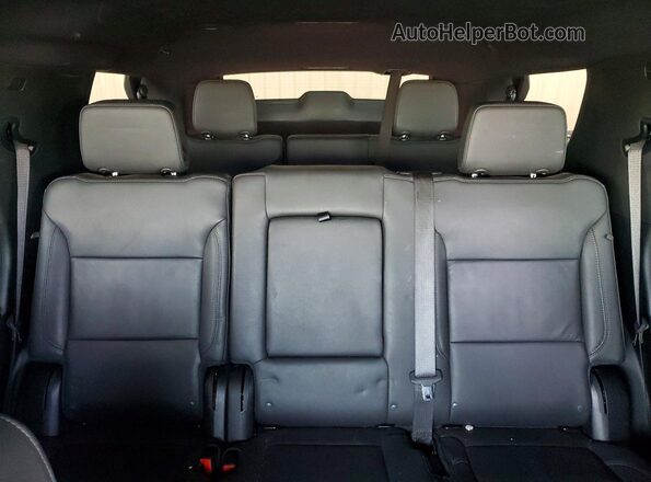 1GNS6PRDXSR278416 2025 CHEVROLET TAHOE Black Widok tylnych siedzeń