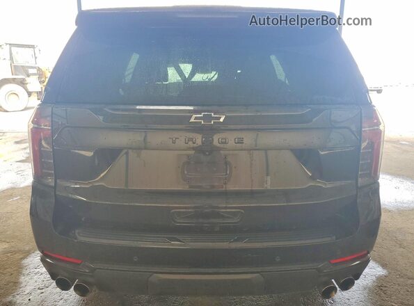 1GNS6PRDXSR278416 2025 CHEVROLET TAHOE Black Widok z tyłu