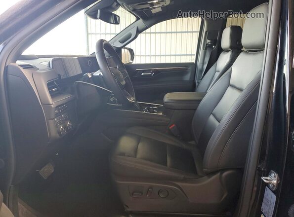 1GNS6PRDXSR278416 2025 CHEVROLET TAHOE Black Widok wnętrza z przodu