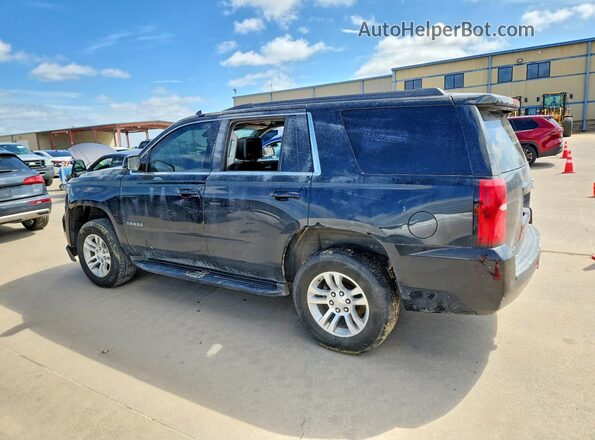 1GNSCAEC6JR398327 2018 CHEVROLET TAHOE Black Задня ліва чверть