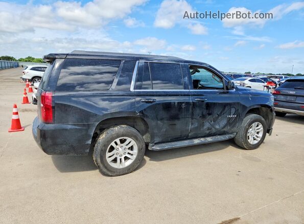 1GNSCAEC6JR398327 2018 CHEVROLET TAHOE Black Задня права чверть