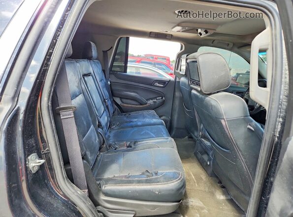 1GNSCAEC6JR398327 2018 CHEVROLET TAHOE Black Вид задньої частини салону