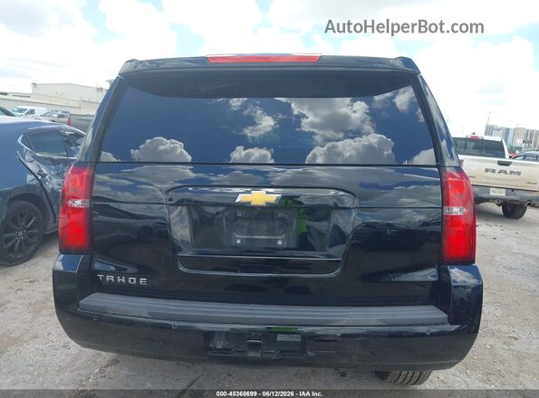 1GNSCAKC0KR402023 2019 CHEVROLET TAHOE Black 