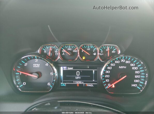 1GNSCAKC1JR111996 2018 CHEVROLET TAHOE White Vista de los asientos traseros