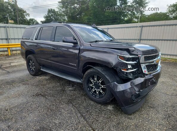 1GNSCAKC2JR182253 2018 CHEVROLET TAHOE Black Front right