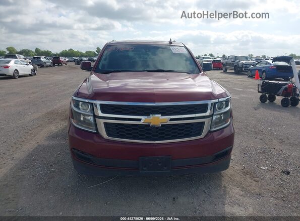 1GNSCAKC3JR270664 2018 CHEVROLET TAHOE Красный 