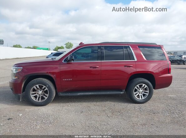 1GNSCAKC3JR270664 2018 CHEVROLET TAHOE Красный 