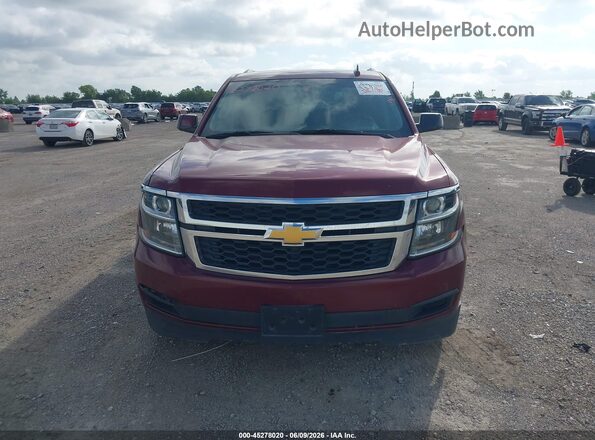 1GNSCAKC3JR270664 2018 CHEVROLET TAHOE Красный 