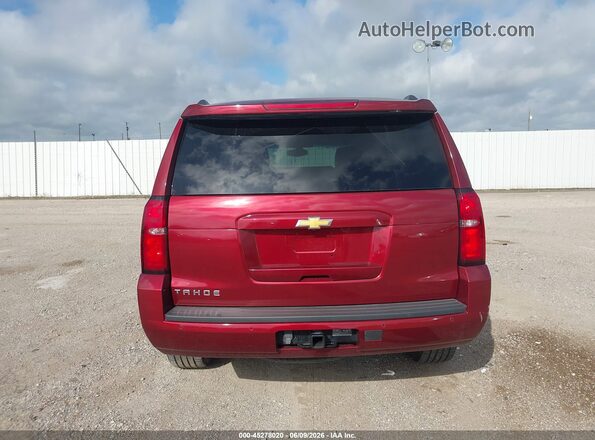 1GNSCAKC3JR270664 2018 CHEVROLET TAHOE Красный 