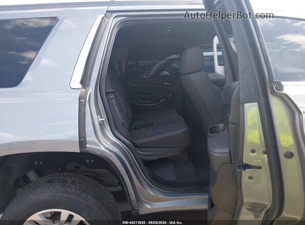 1GNSCAKC4LR104818 2020 CHEVROLET TAHOE Gray VIN կոդի պիտակի տեսք