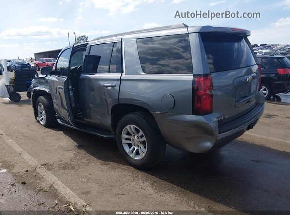 1GNSCAKC4LR104818 2020 CHEVROLET TAHOE Gray Հետևի ձախ