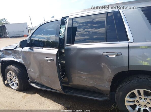 1GNSCAKC4LR104818 2020 CHEVROLET TAHOE Gray Սալոնի 360 աստիճան տեսք