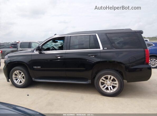 1GNSCAKC7GR288318 2016 CHEVROLET TAHOE Черный Панорамный вид салона 360°