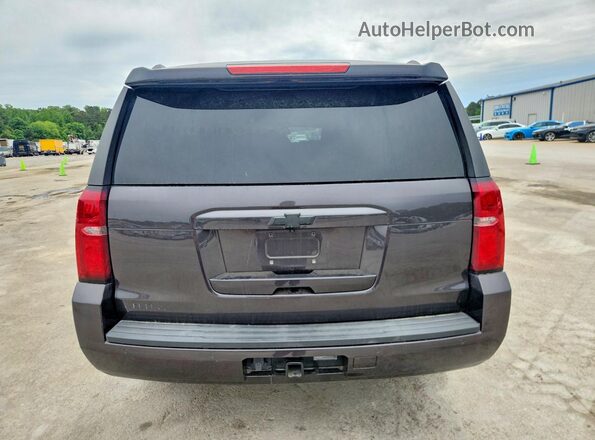 1GNSCAKC8HR281329 2017 CHEVROLET TAHOE Black Widok z tyłu