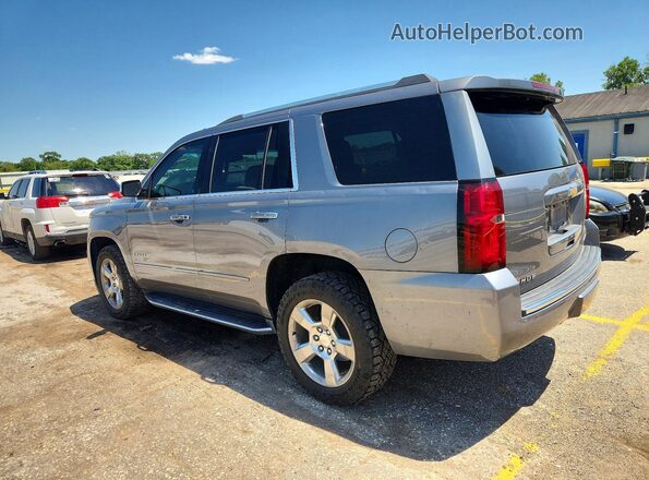 1GNSCAKC8JR390430 2018 CHEVROLET TAHOE Gray Задня ліва чверть