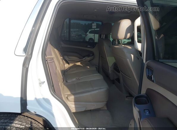 1GNSCAKC9KR319822 2019 CHEVROLET TAHOE White Vista de la etiqueta del VIN