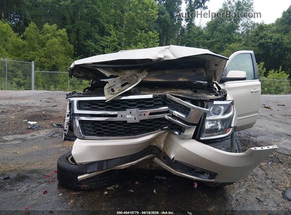 1GNSCBKC0GR187613 2016 CHEVROLET TAHOE Beige Front view