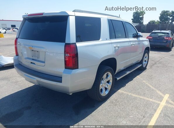 1GNSCBKC0HR377722 2017 CHEVROLET TAHOE Silver Հետևի աջ
