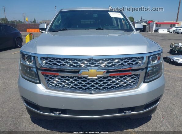 1GNSCBKC0HR377722 2017 CHEVROLET TAHOE Silver Սալոնի հետևի տեսք