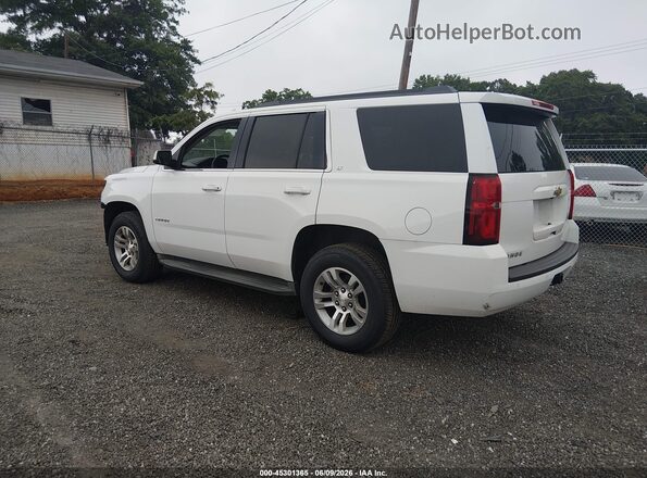 1GNSCBKC1GR269995 2016 CHEVROLET TAHOE White Trasero izquierdo