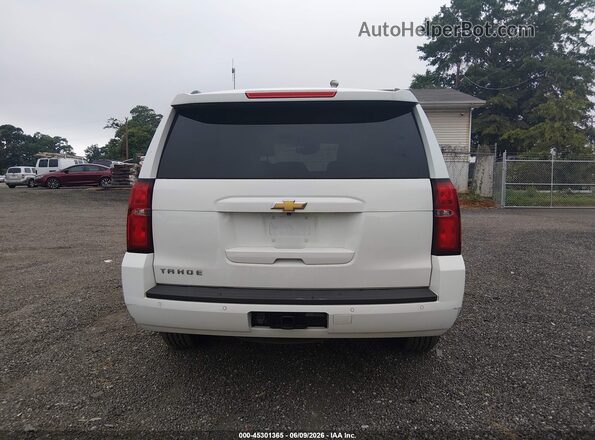 1GNSCBKC1GR269995 2016 CHEVROLET TAHOE White 