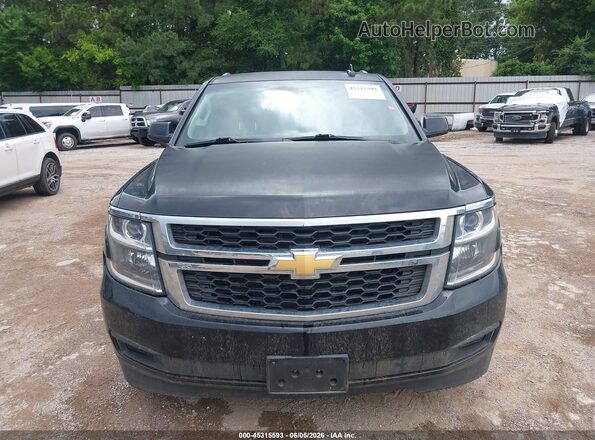 1GNSCBKC1HR191073 2017 CHEVROLET TAHOE Black Front view