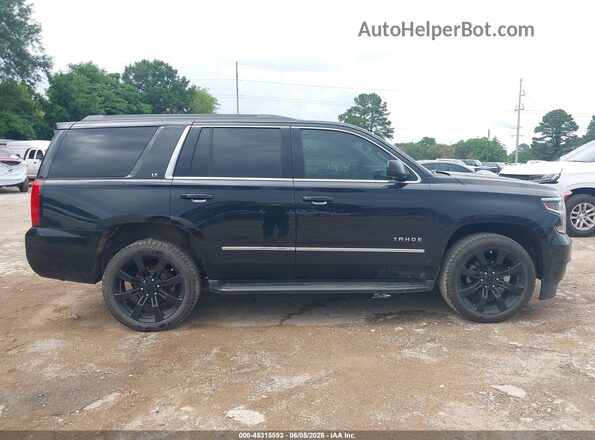 1GNSCBKC1HR191073 2017 CHEVROLET TAHOE Black Rear interior view