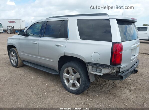 1GNSCBKC1LR135689 2020 CHEVROLET TAHOE Silver Հետևի ձախ