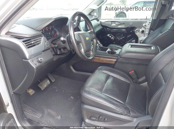 1GNSCBKC1LR135689 2020 CHEVROLET TAHOE Silver Սալոնի դիմացի տեսք