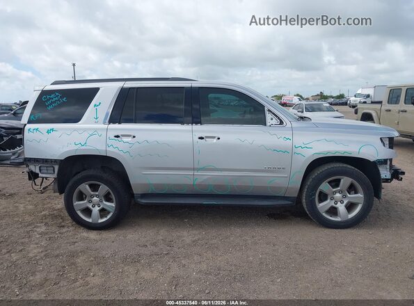 1GNSCBKC1LR135689 2020 CHEVROLET TAHOE Silver Սալոնի 360 աստիճան տեսք