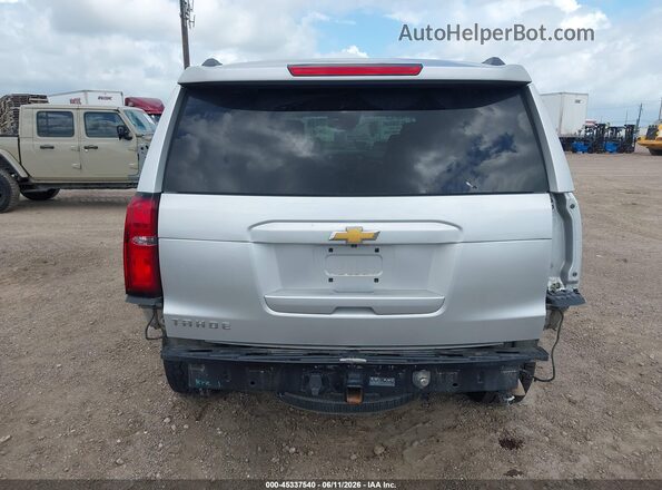 1GNSCBKC1LR135689 2020 CHEVROLET TAHOE Silver 