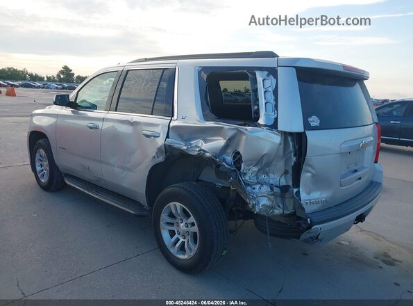 1GNSCBKC1LR306361 2020 CHEVROLET TAHOE Silver Հետևի ձախ